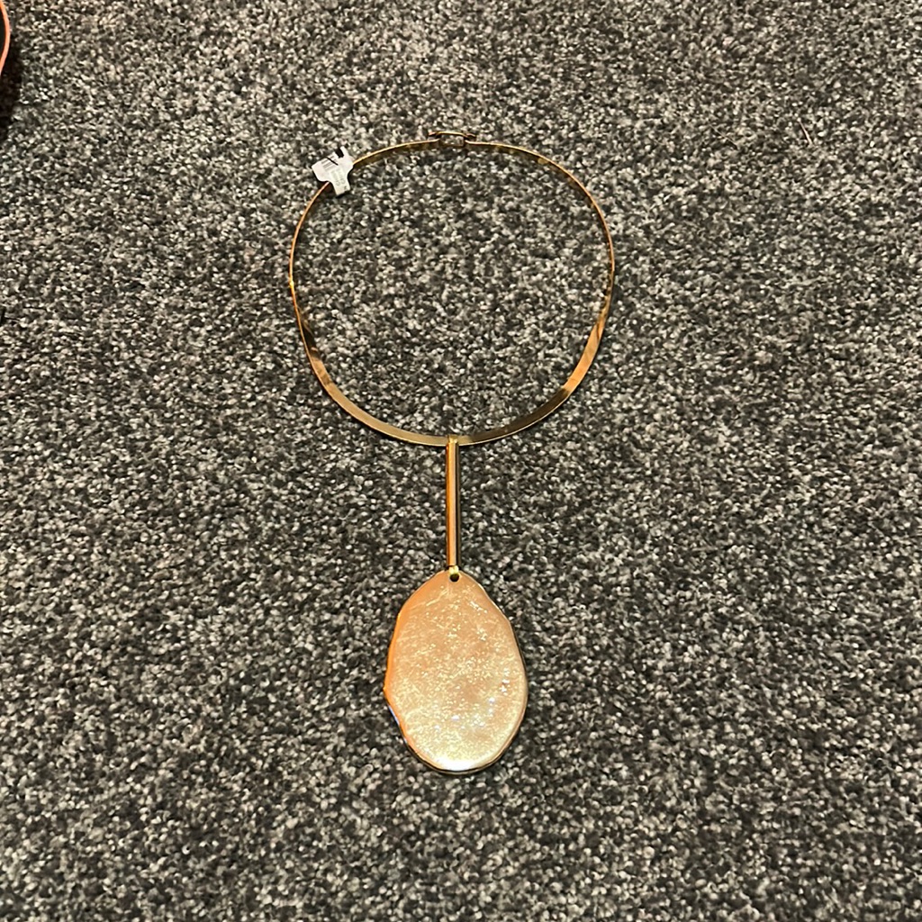 Nwt Free People Gold Metal Necklace 38$